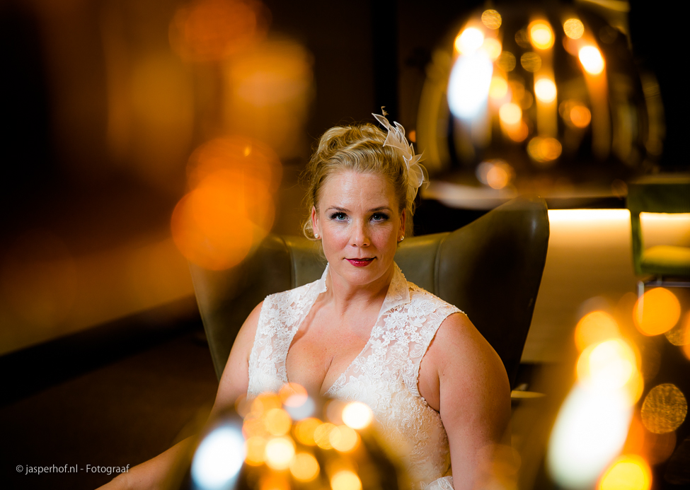 Bridal fotoshoot in Hotel vd Valk Ridderkerk